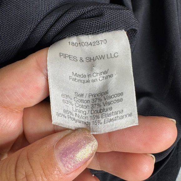 Veronica Beard Ruched Emory Striped Shirt Dress - Picture 5 of 10